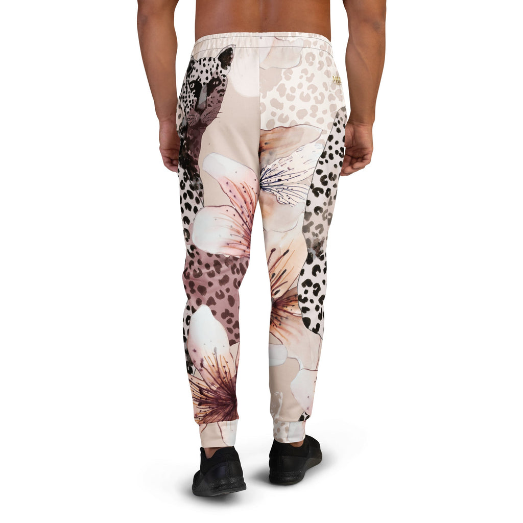 MDB Co. Leopard Blossom Men's Joggers - The Million Dollar Bill Co.
