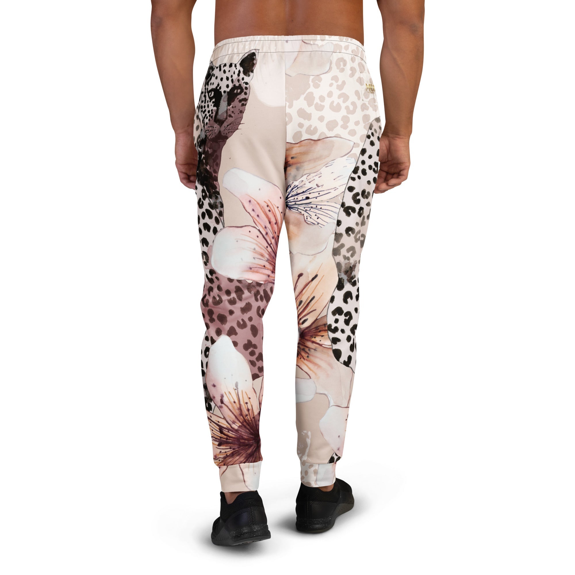 MDB Co. Leopard Blossom Men's Joggers - The Million Dollar Bill Co.