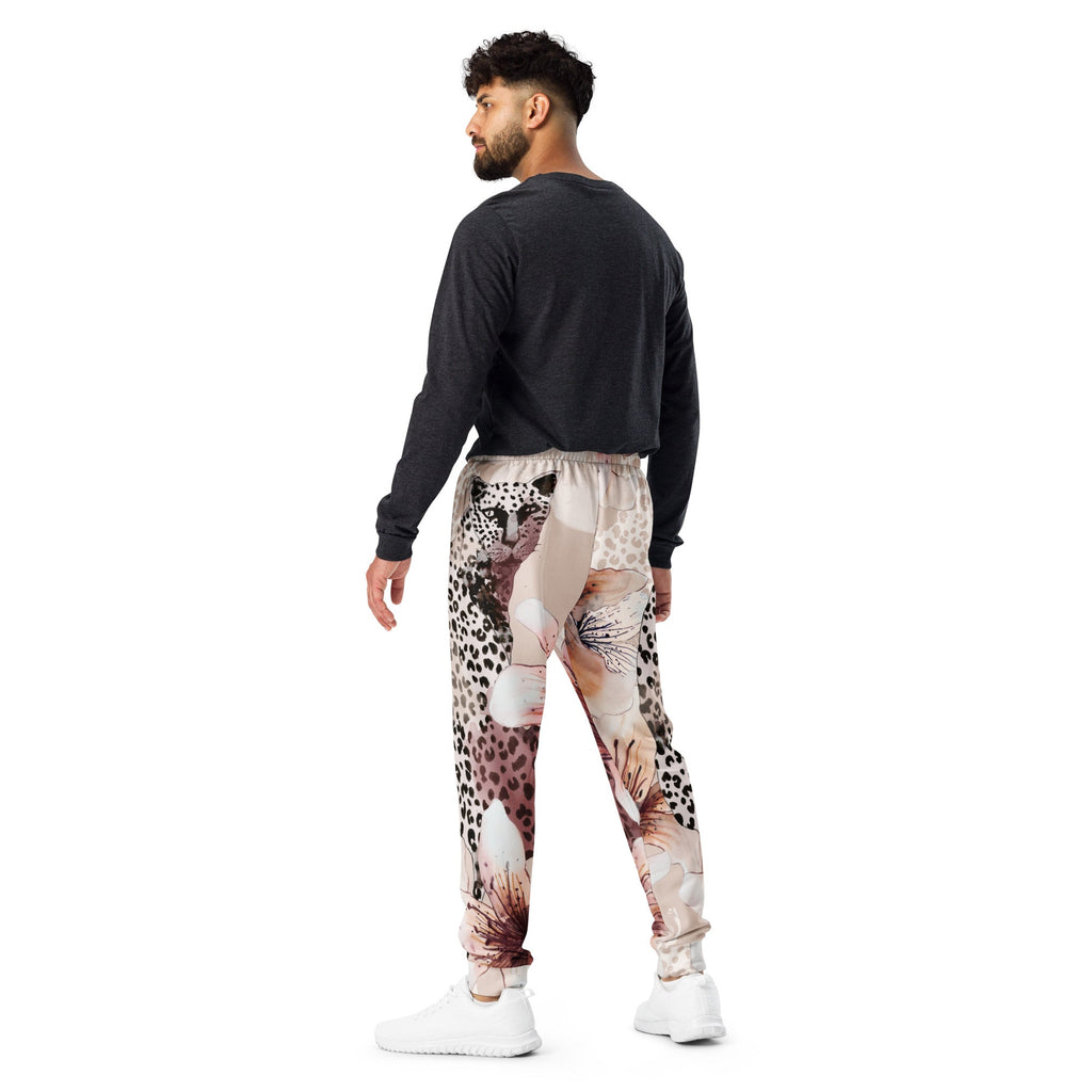 MDB Co. Leopard Blossom Men's Joggers - The Million Dollar Bill Co.