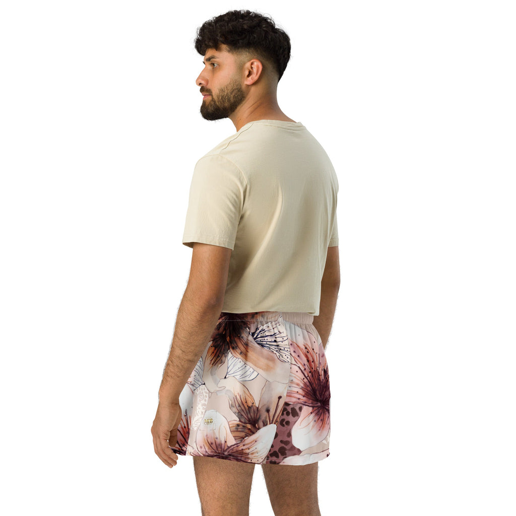 MDB Co. LEOPARD FLORAL All - Over Print Unisex Athletic Shorts - The Million Dollar Bill Co.