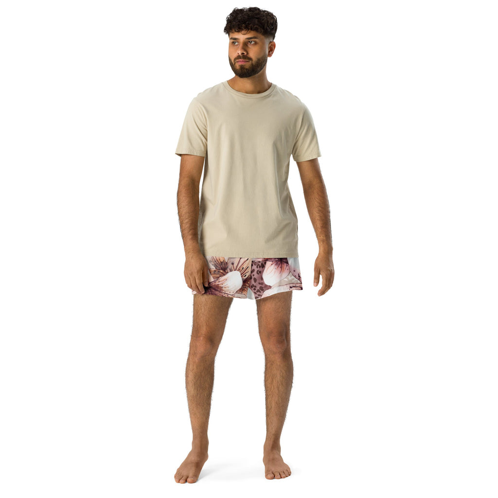 MDB Co. LEOPARD FLORAL All - Over Print Unisex Athletic Shorts - The Million Dollar Bill Co.