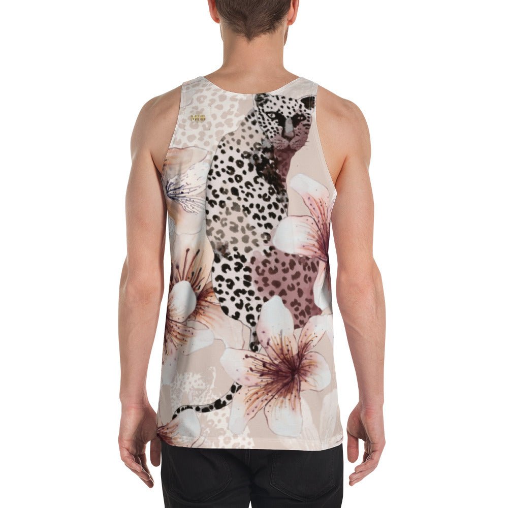 MDB Co. LEOPARD FLORAL Unisex Tank Top - The Million Dollar Bill Co.