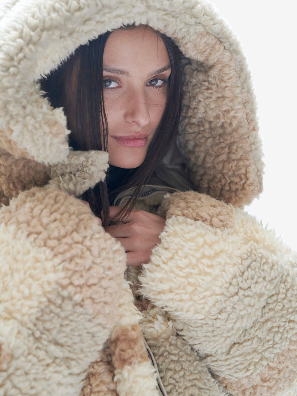 MDB Co. Presents a Sherpa Down Puffer - Natural Mix - The Million Dollar Bill Co.