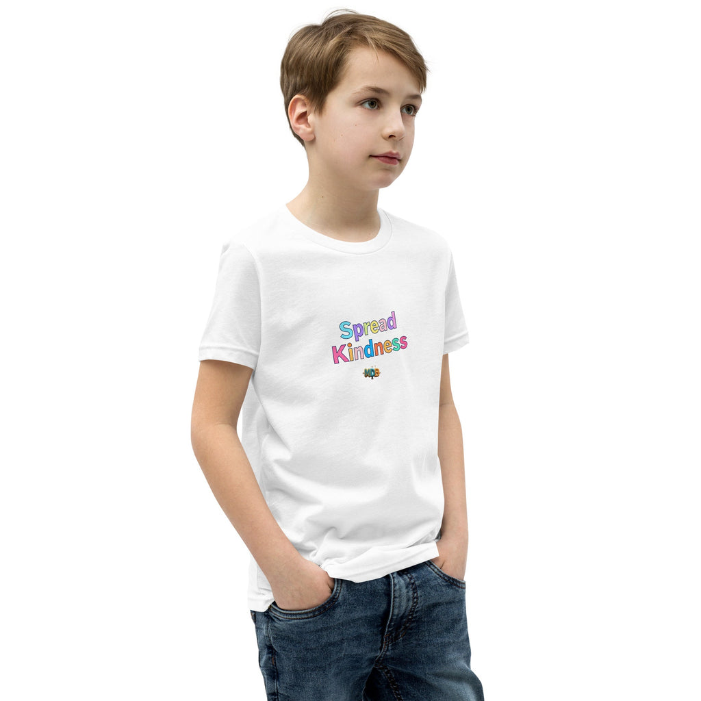MDB Co. SPREAD KINDNESS Youth Short Sleeve T-Shirt - The Million Dollar Bill Co.
