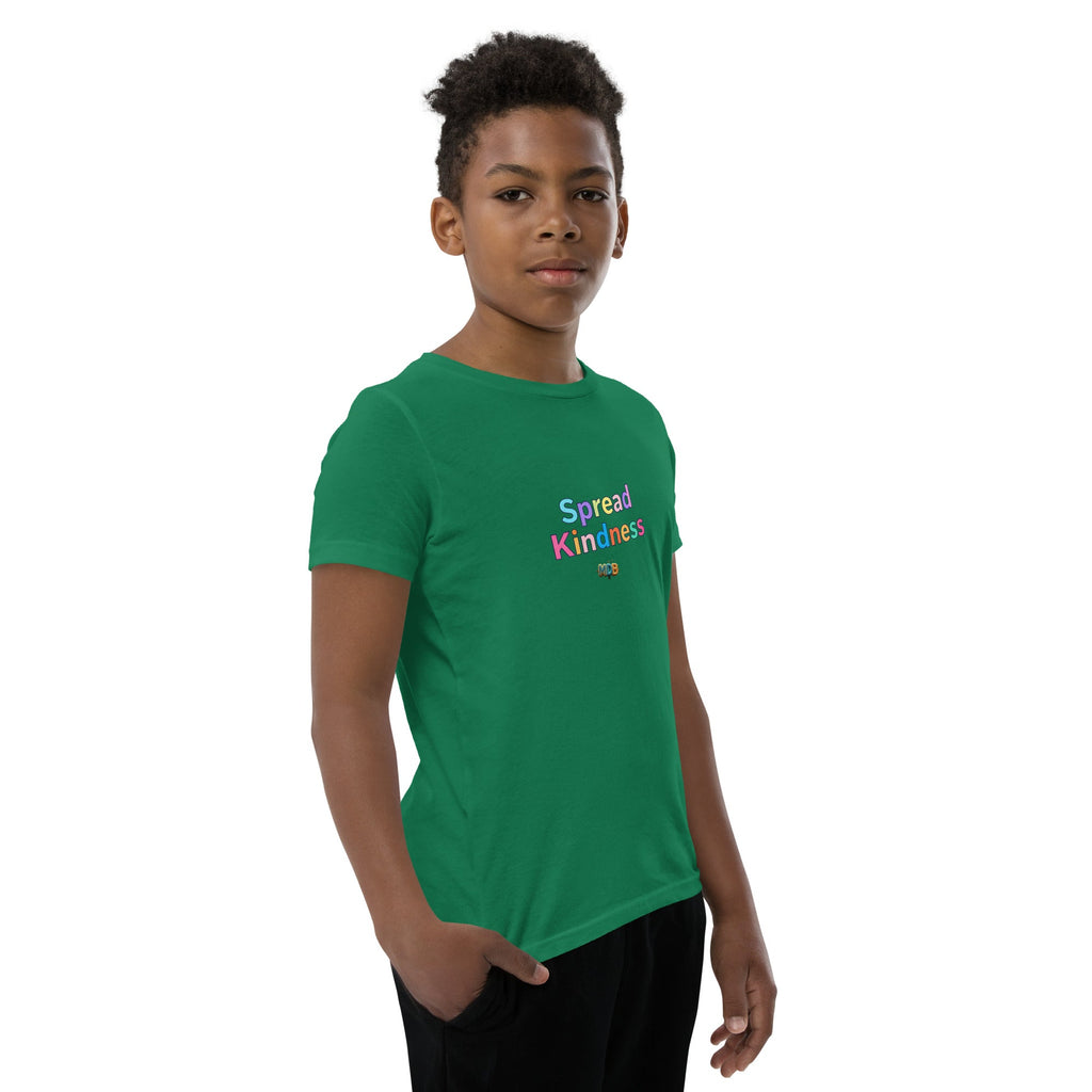 MDB Co. SPREAD KINDNESS Youth Short Sleeve T-Shirt - The Million Dollar Bill Co.