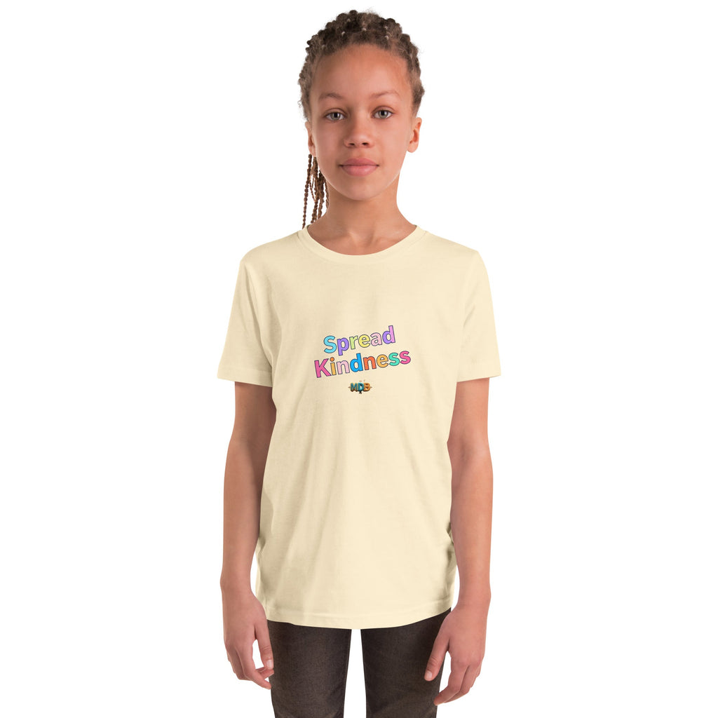MDB Co. SPREAD KINDNESS Youth Short Sleeve T-Shirt - The Million Dollar Bill Co.