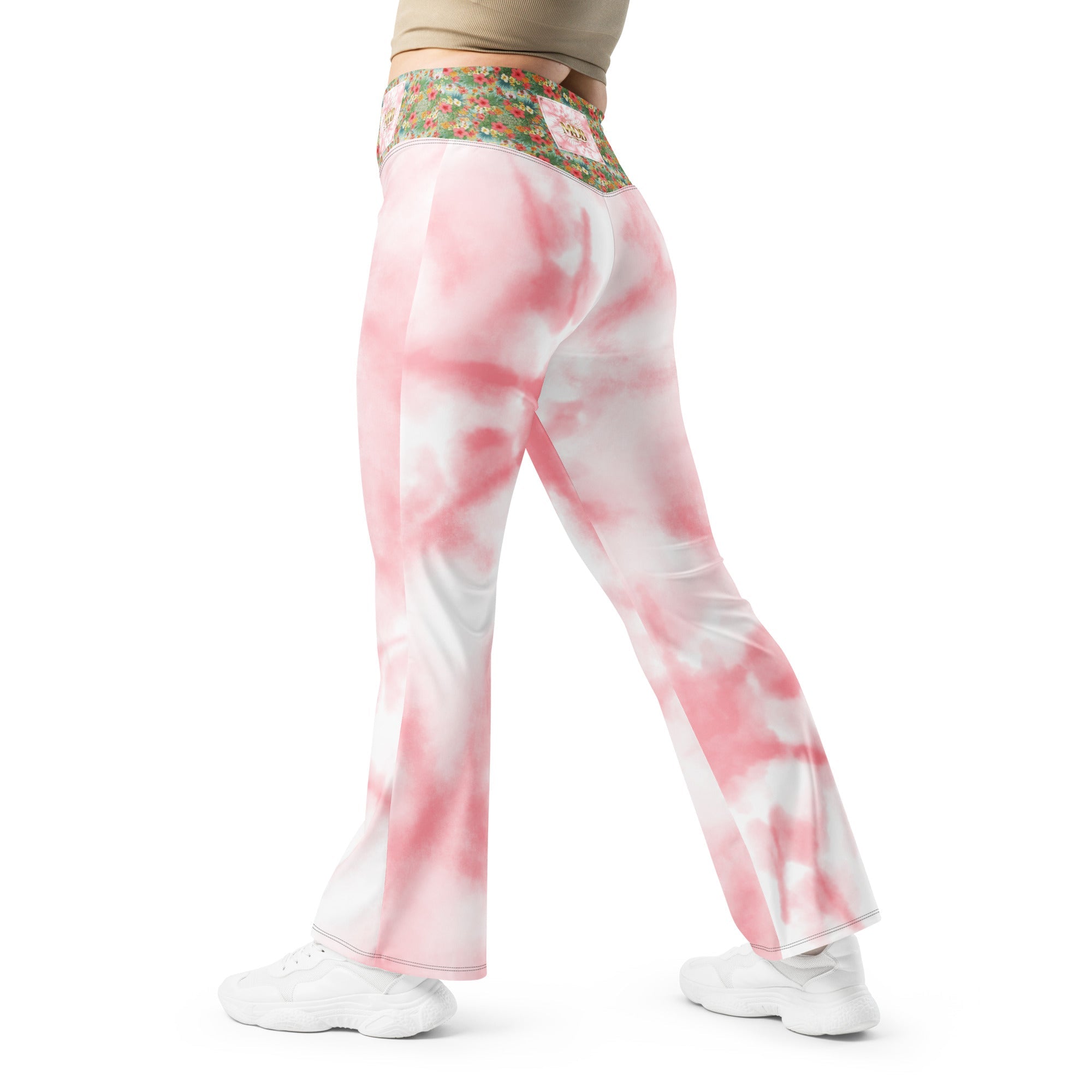 MDB Co. TIE - DYE SUMMER Flare leggings - The Million Dollar Bill Co.