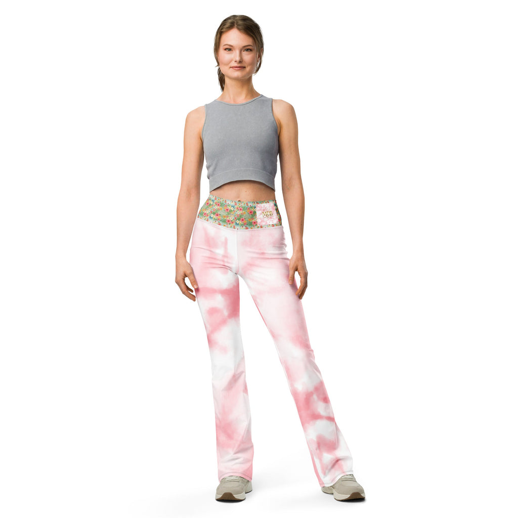 MDB Co. TIE - DYE SUMMER Flare leggings - The Million Dollar Bill Co.