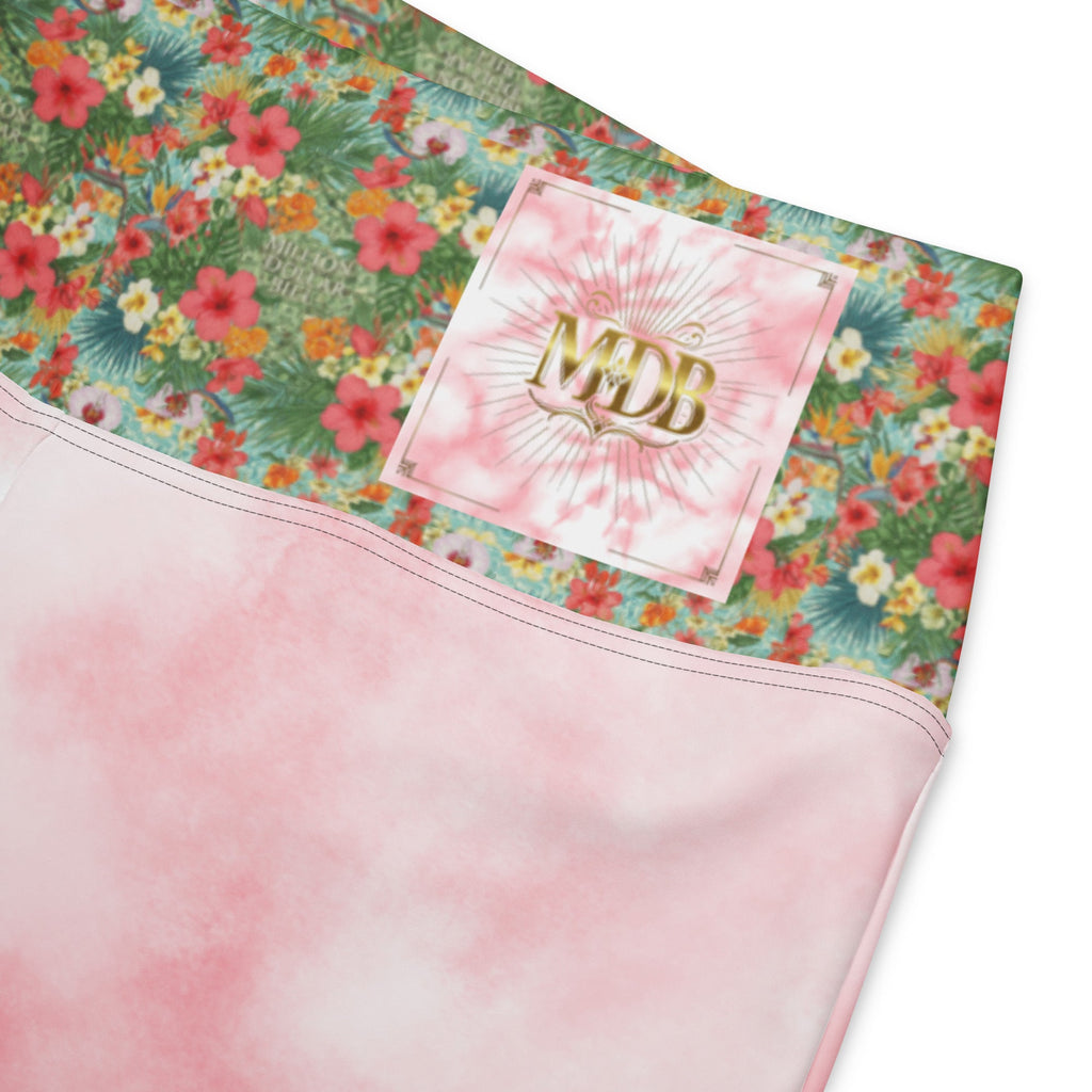 MDB Co. TIE - DYE SUMMER Flare leggings - The Million Dollar Bill Co.