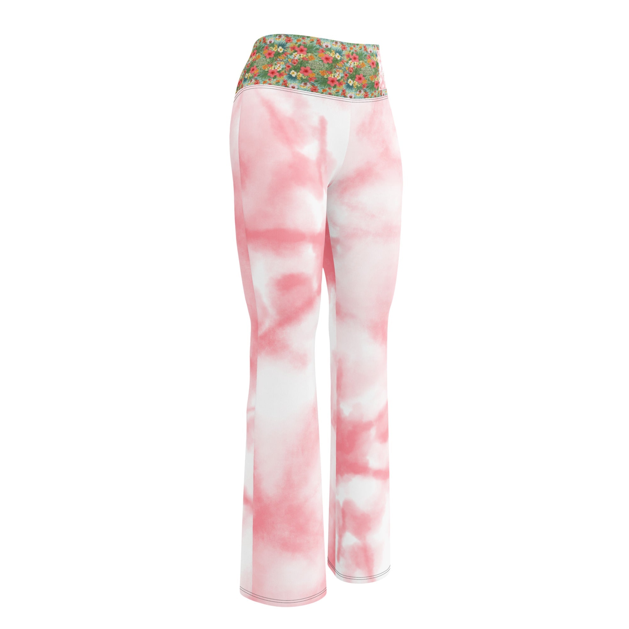 MDB Co. TIE - DYE SUMMER Flare leggings - The Million Dollar Bill Co.