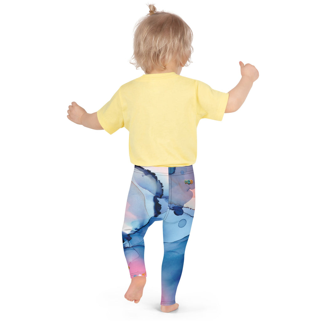 MDB Co. WATERCOLOR SPLASH Kid's Leggings - The Million Dollar Bill Co.