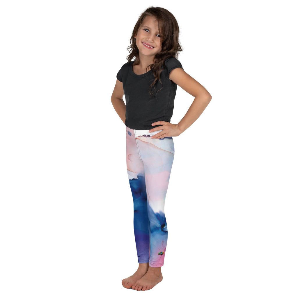 MDB Co. WATERCOLOR SPLASH Kid's Leggings - The Million Dollar Bill Co.