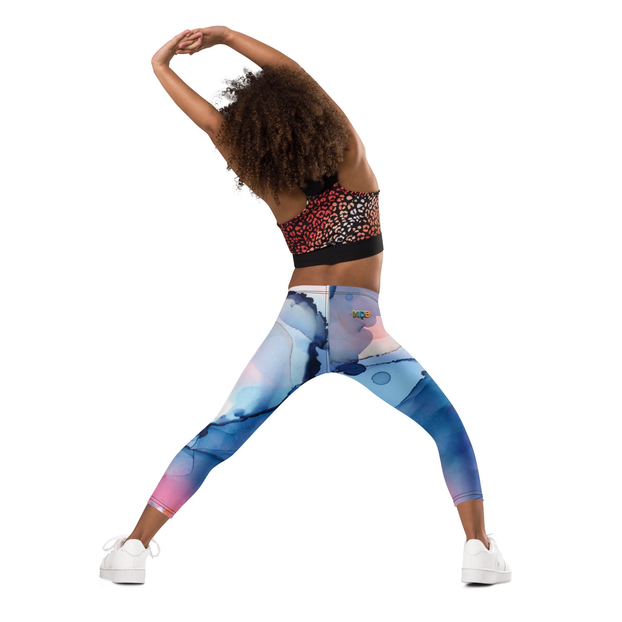MDB Co. WATERCOLOR SPLASH Kid's Leggings - The Million Dollar Bill Co.