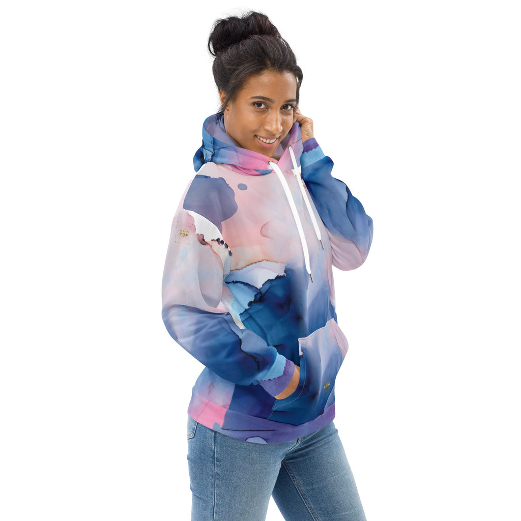 MDB Watercolor splash Unisex Hoodie - The Million Dollar Bill Co.