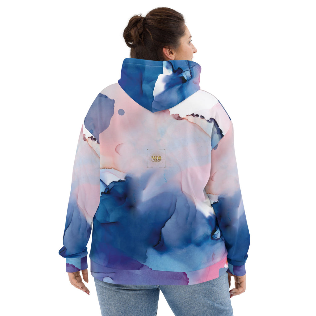 MDB Watercolor splash Unisex Hoodie - The Million Dollar Bill Co.