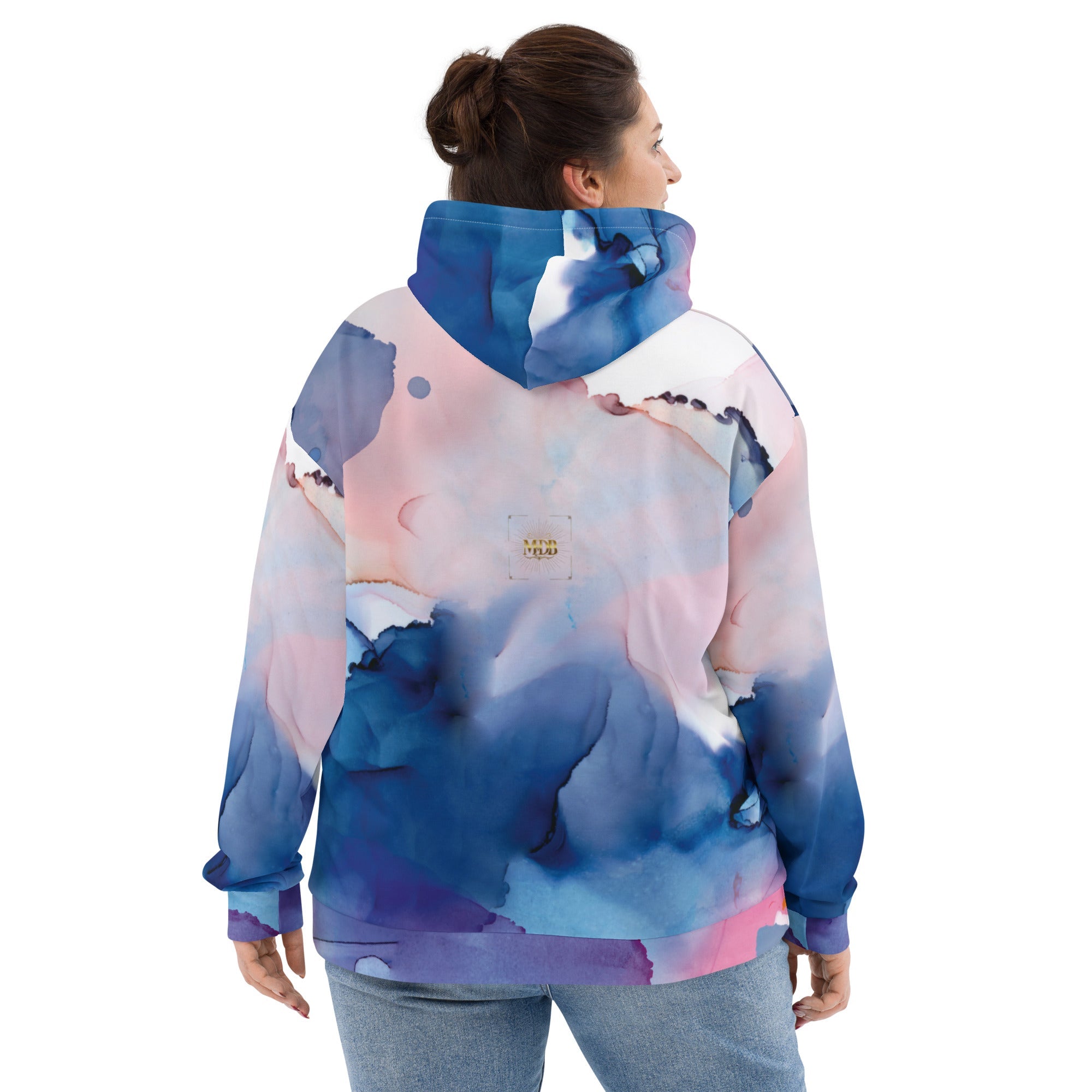 MDB Watercolor splash Unisex Hoodie - The Million Dollar Bill Co.