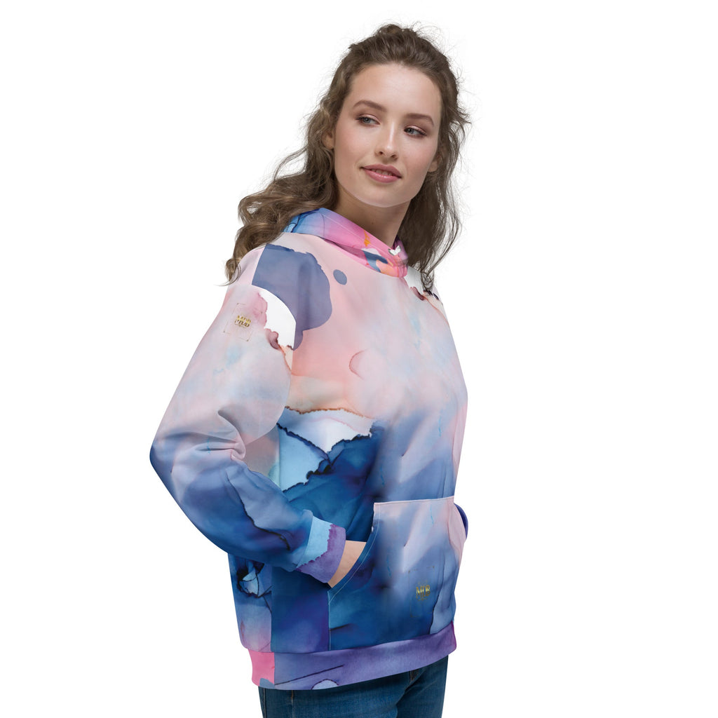 MDB Watercolor splash Unisex Hoodie - The Million Dollar Bill Co.