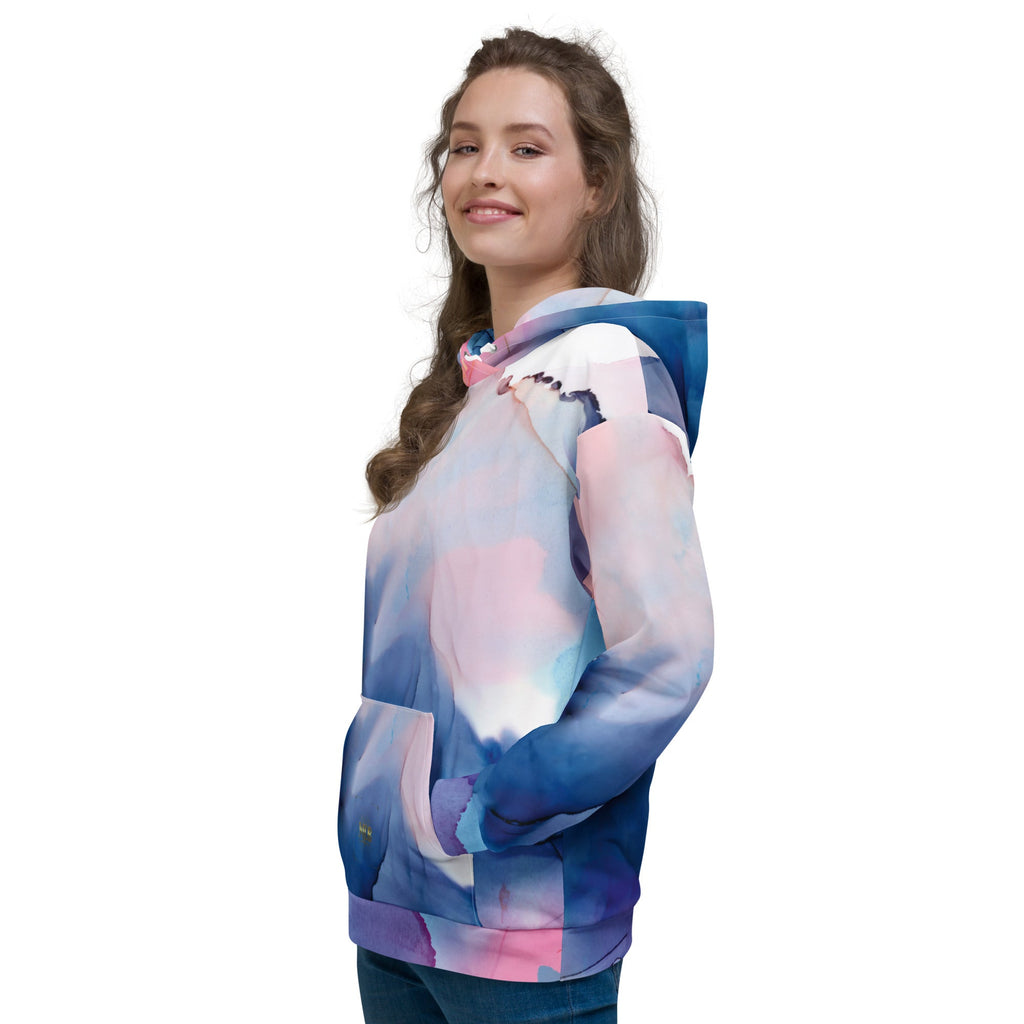 MDB Watercolor splash Unisex Hoodie - The Million Dollar Bill Co.
