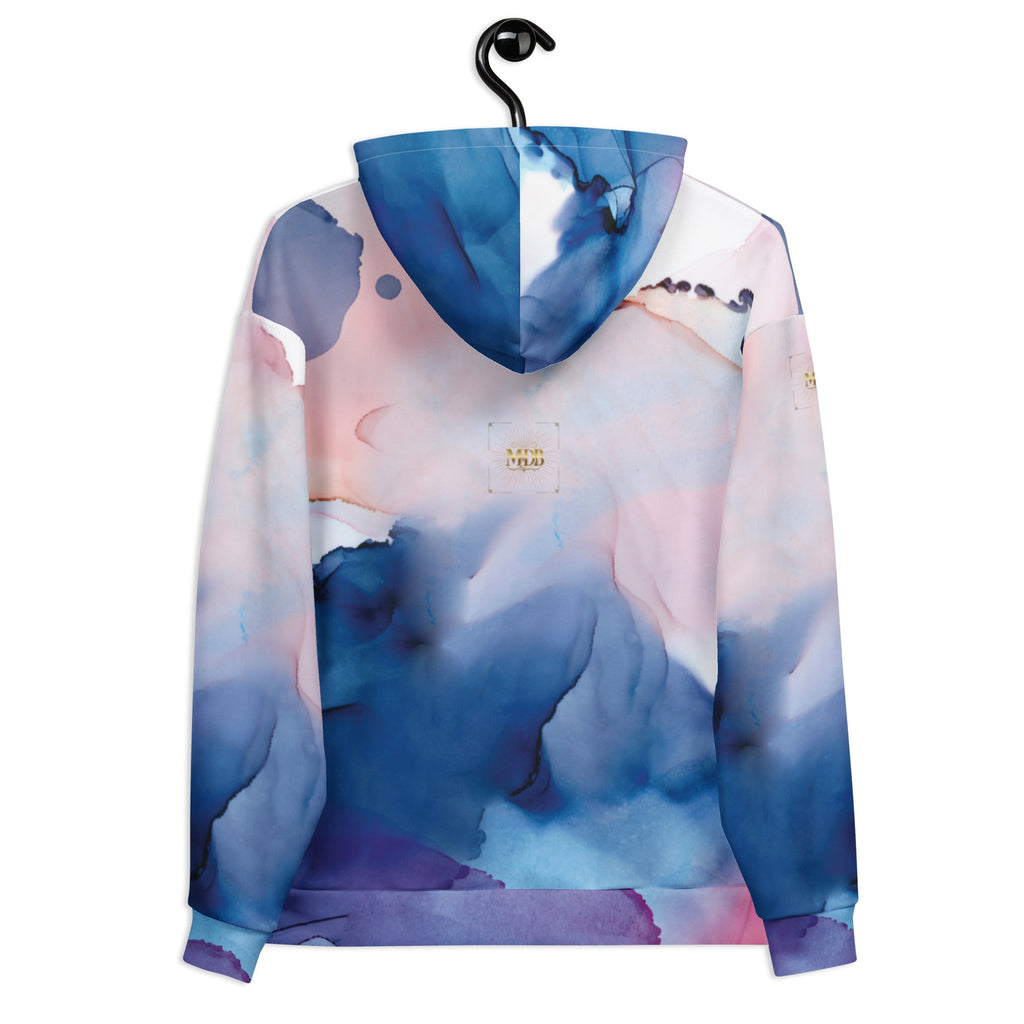 MDB Watercolor splash Unisex Hoodie - The Million Dollar Bill Co.