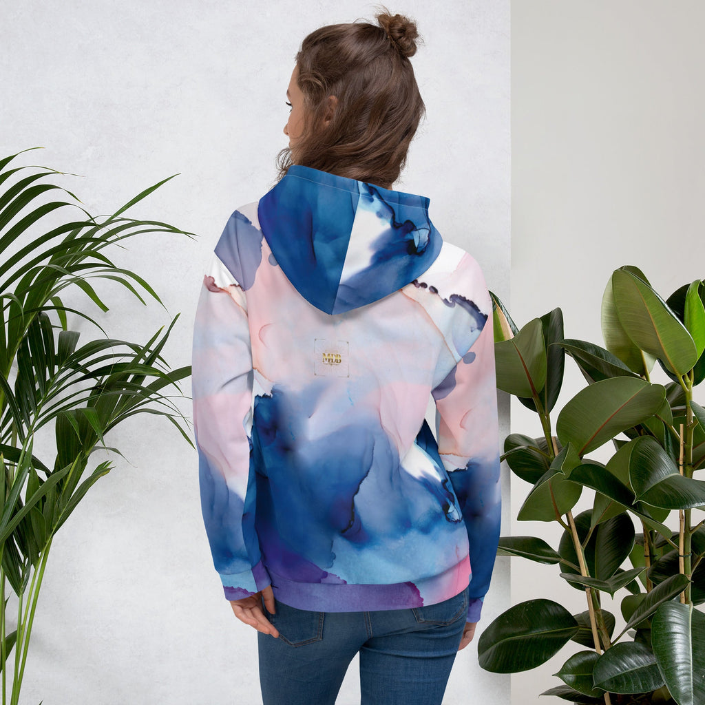 MDB Watercolor splash Unisex Hoodie - The Million Dollar Bill Co.