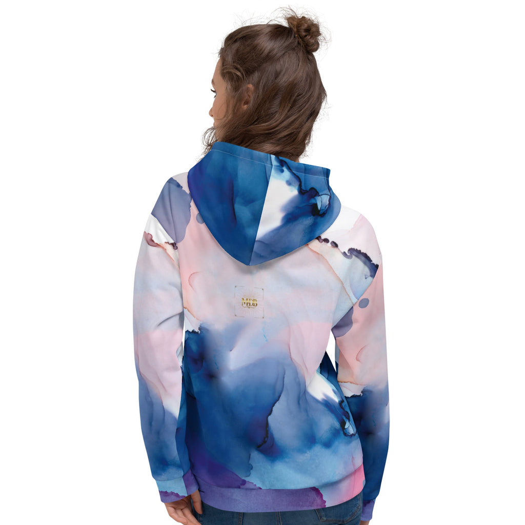 MDB Watercolor splash Unisex Hoodie - The Million Dollar Bill Co.