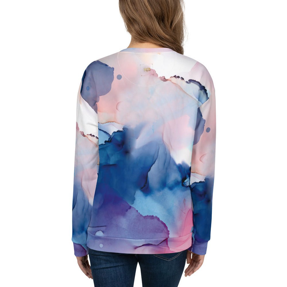 MDB Watercolor splash Unisex Sweatshirt - The Million Dollar Bill Co.