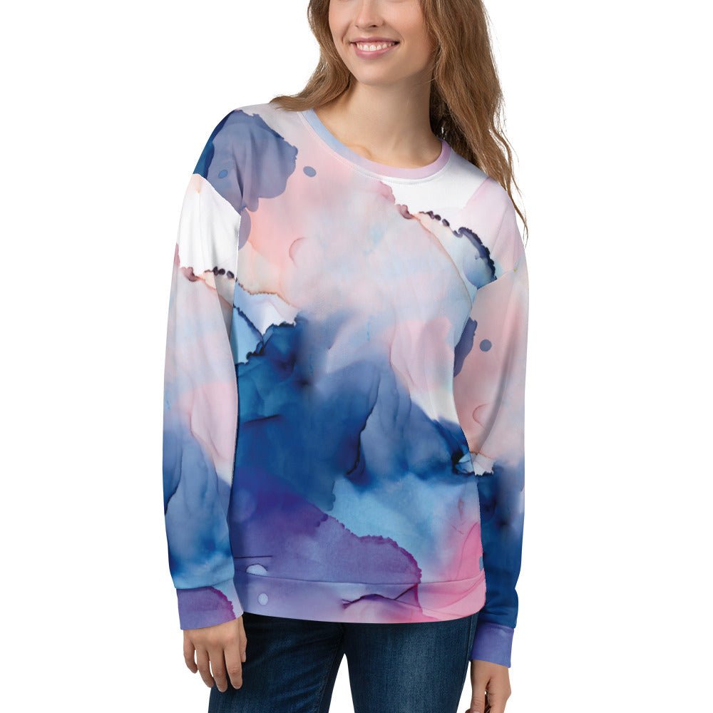 MDB Watercolor splash Unisex Sweatshirt - The Million Dollar Bill Co.