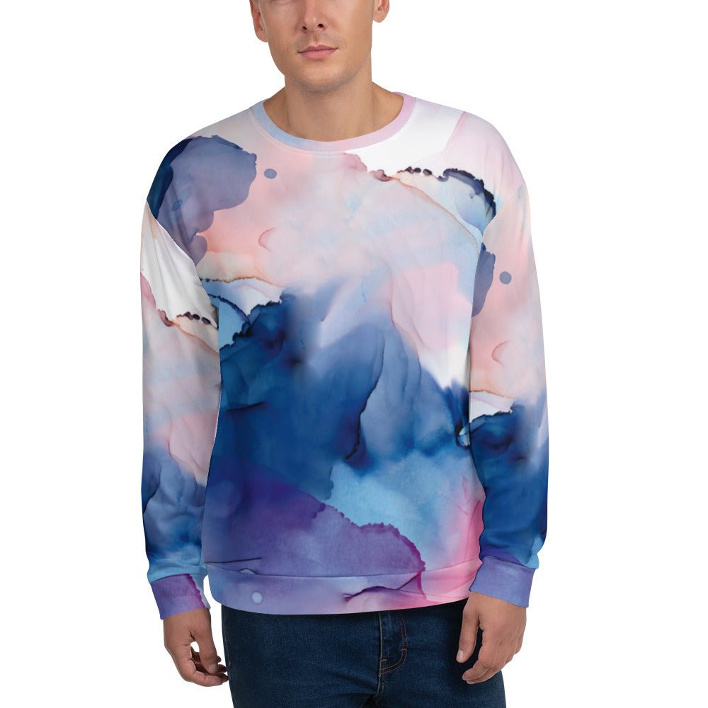 MDB Watercolor splash Unisex Sweatshirt - The Million Dollar Bill Co.