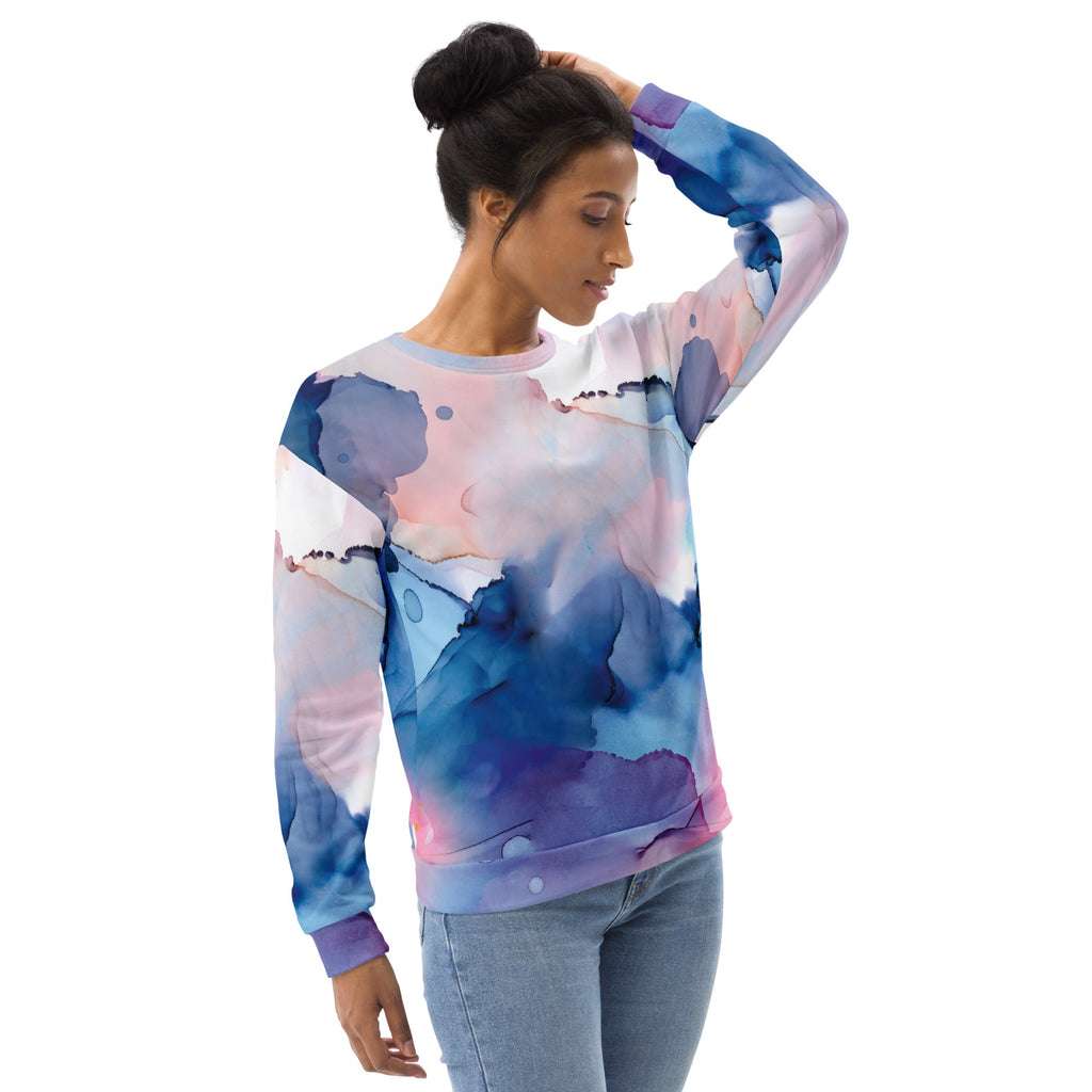 MDB Watercolor splash Unisex Sweatshirt - The Million Dollar Bill Co.