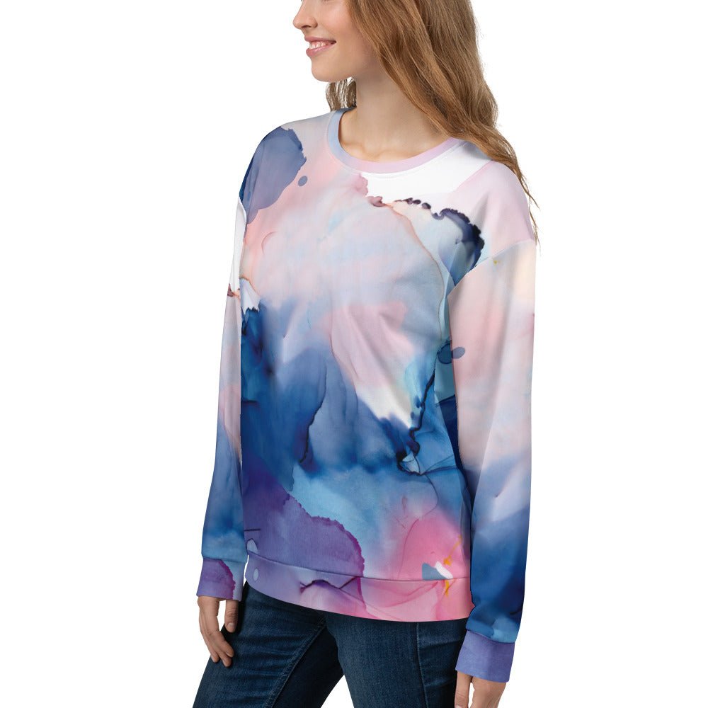 MDB Watercolor splash Unisex Sweatshirt - The Million Dollar Bill Co.