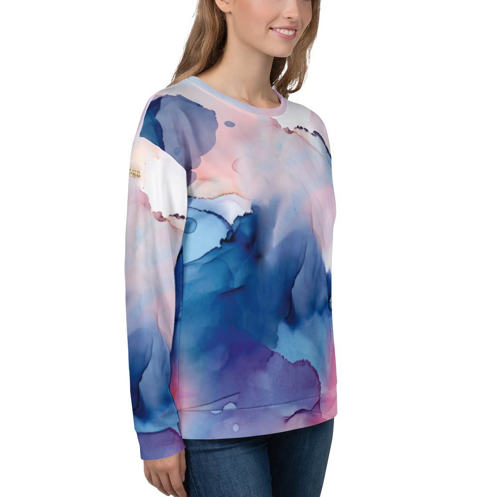 MDB Watercolor splash Unisex Sweatshirt - The Million Dollar Bill Co.