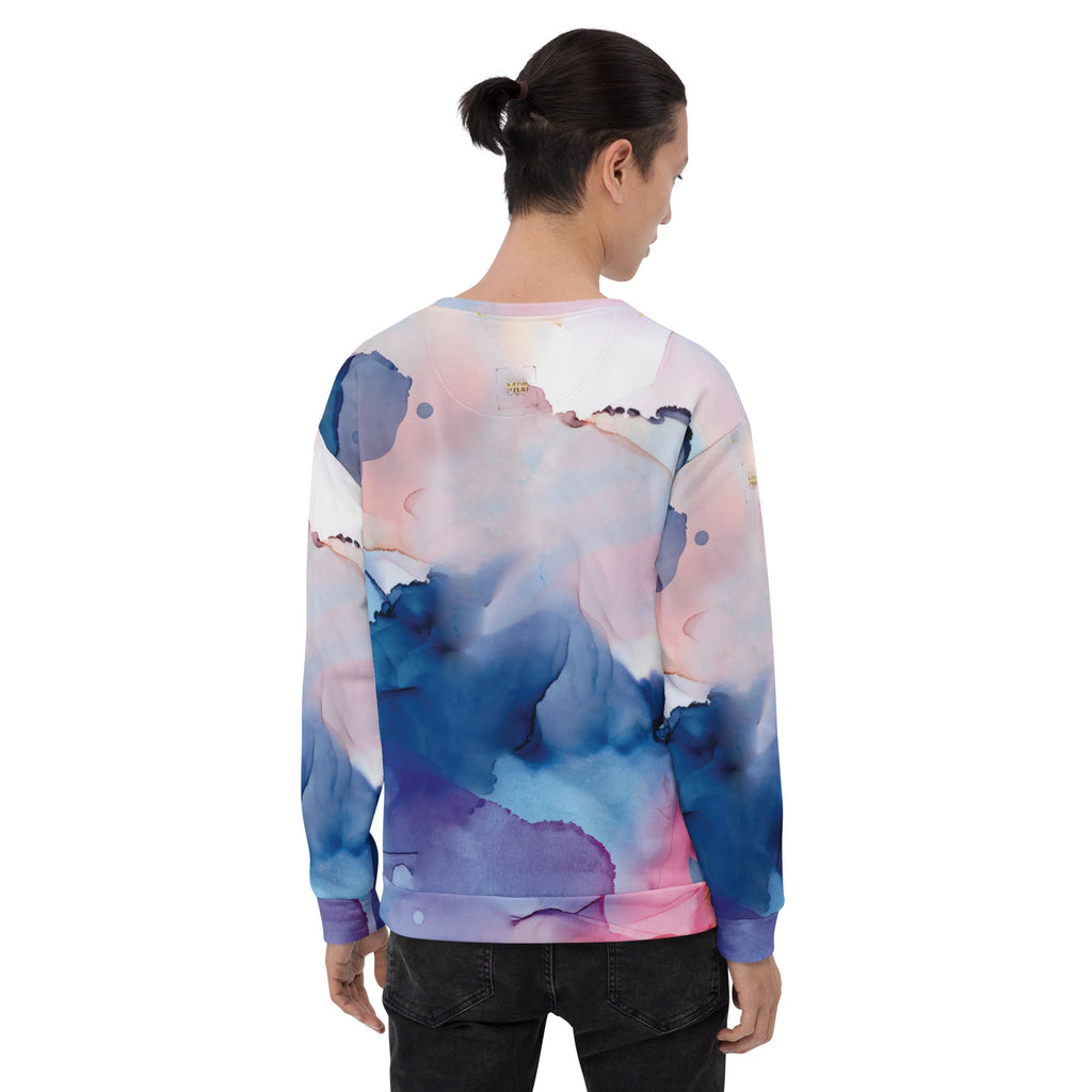 MDB Watercolor splash Unisex Sweatshirt - The Million Dollar Bill Co.