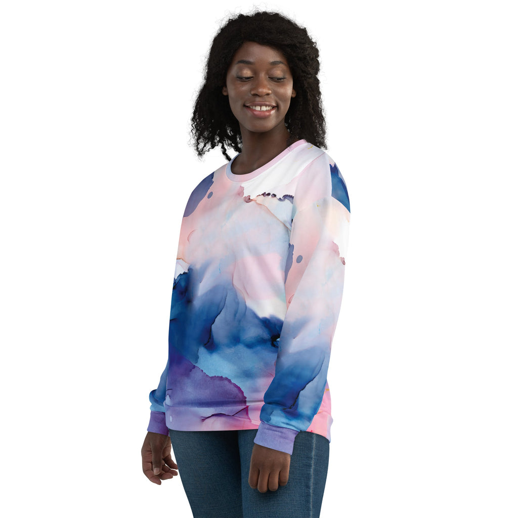 MDB Watercolor splash Unisex Sweatshirt - The Million Dollar Bill Co.