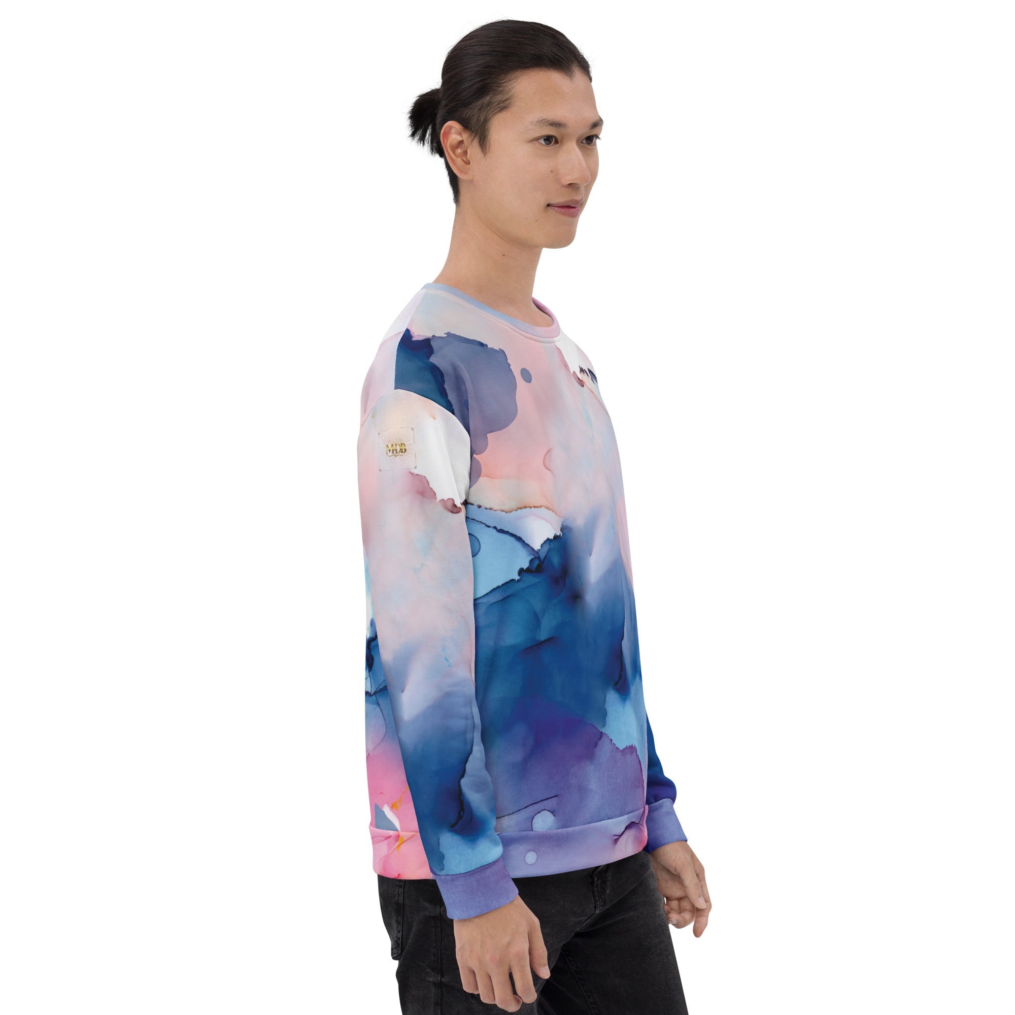 MDB Watercolor splash Unisex Sweatshirt - The Million Dollar Bill Co.
