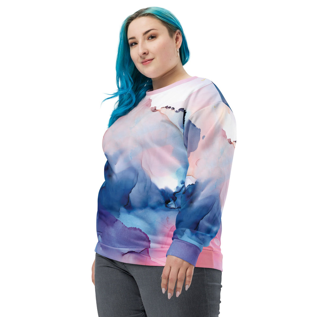 MDB Watercolor splash Unisex Sweatshirt - The Million Dollar Bill Co.