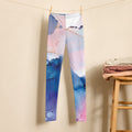 MDB Watercolor splash Youth Leggings - The Million Dollar Bill Co.