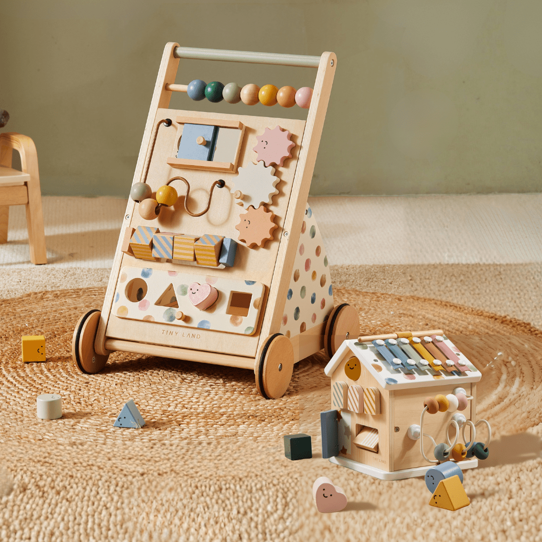 Million Dollar Babies Complete Development Playset — Baby Walker + Activity Cube - The Million Dollar Bill Co.