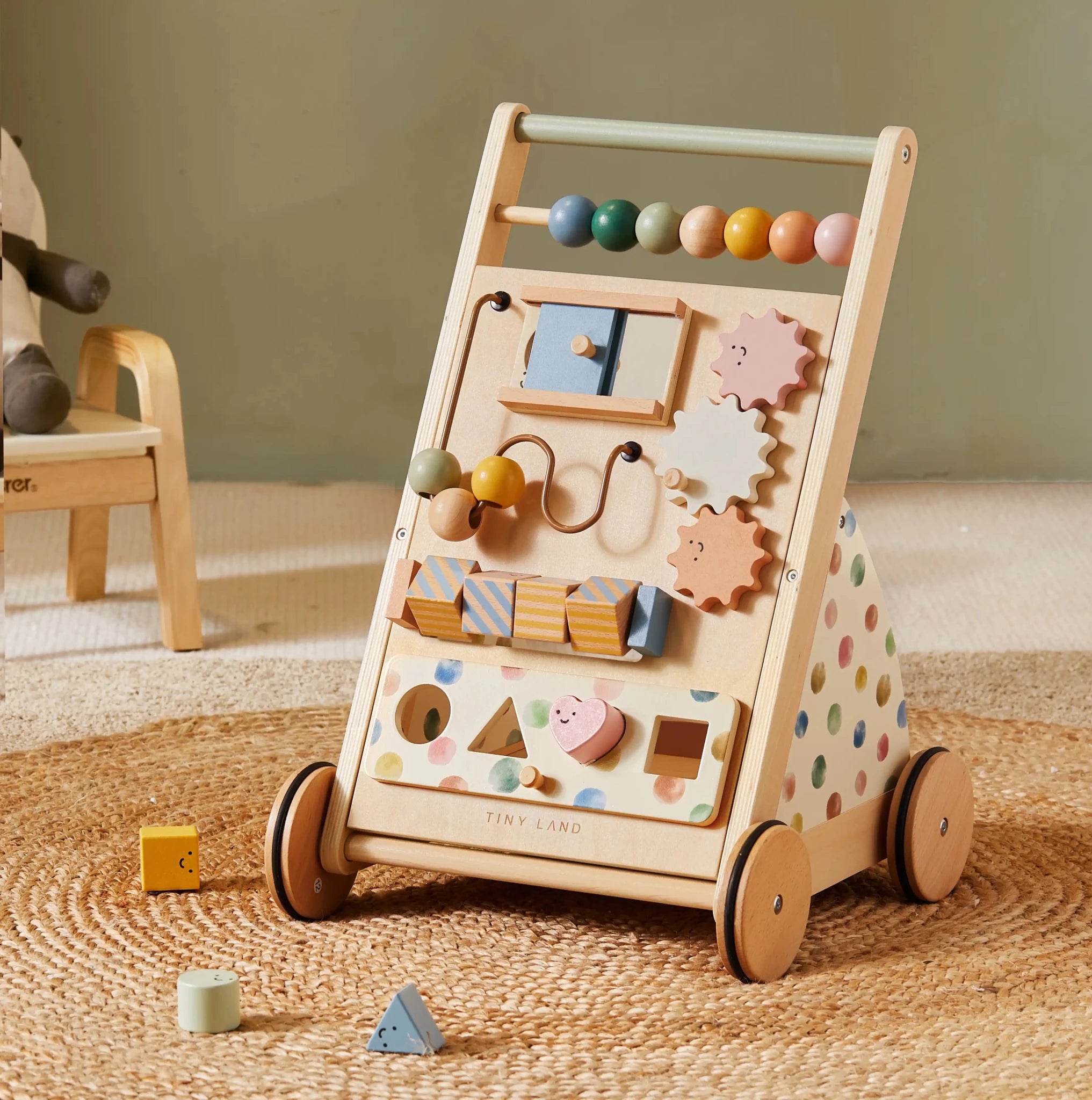 Million Dollar Babies Complete Development Playset — Baby Walker + Activity Cube - The Million Dollar Bill Co.