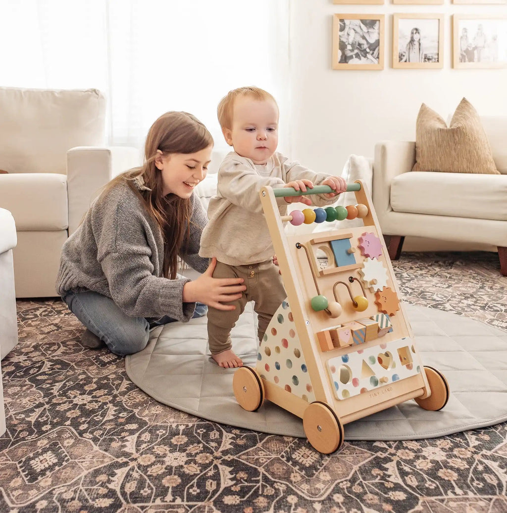 Million Dollar Babies Complete Development Playset — Baby Walker + Activity Cube - The Million Dollar Bill Co.