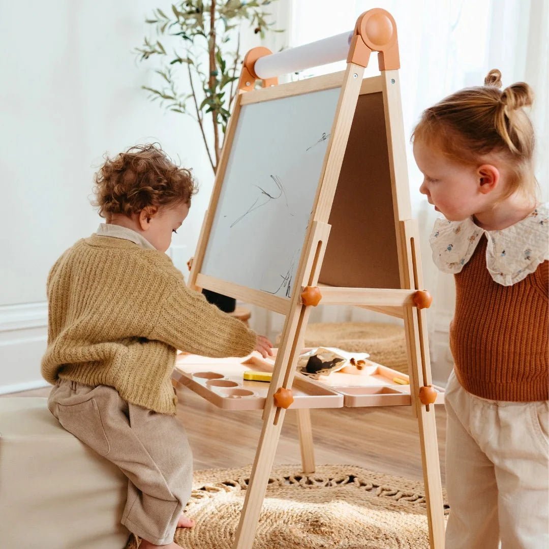 Million Dollar Babies presents: Tiny Land® Magnitales Easel for Kids - The Million Dollar Bill Co.