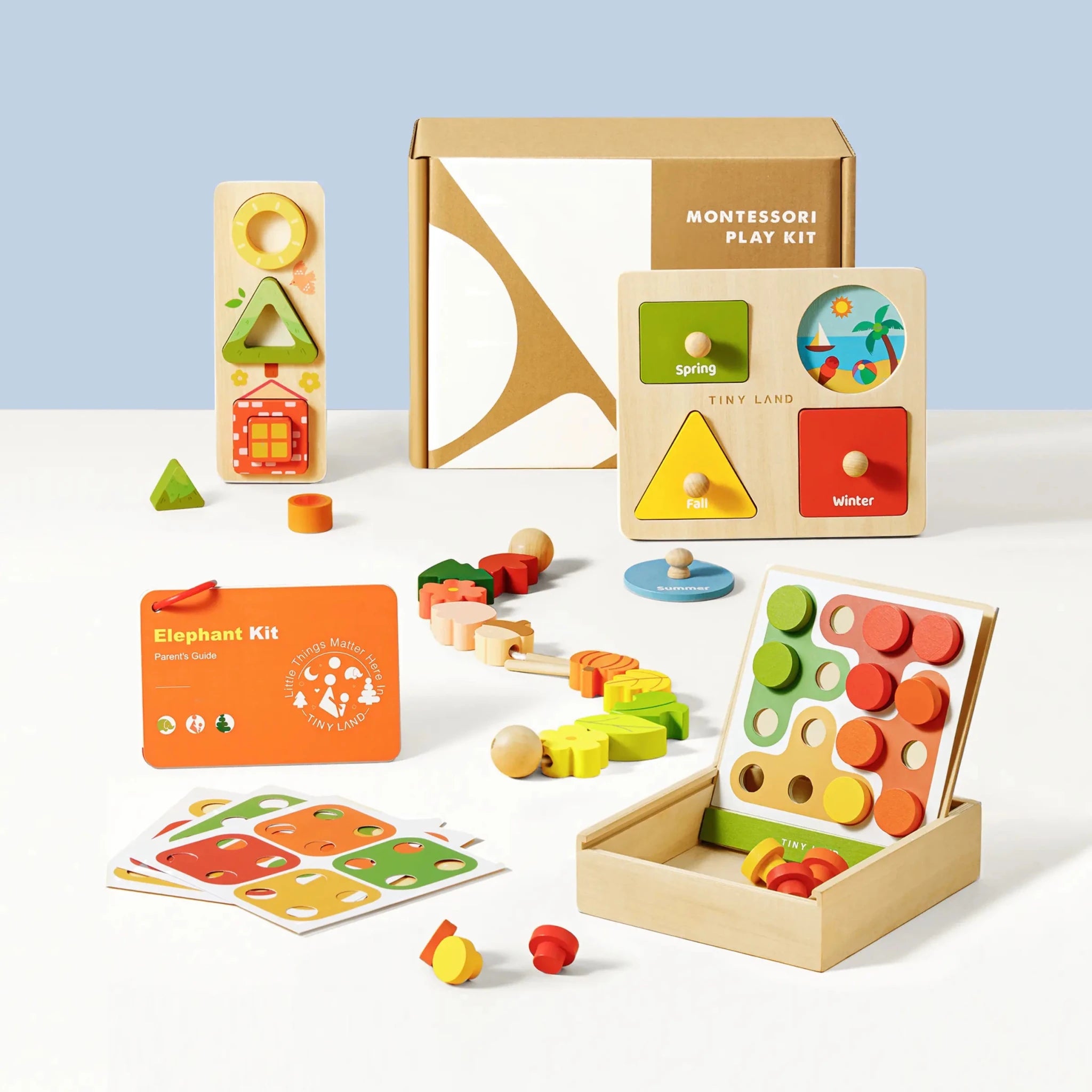 Million Dollar Babies presents: Tiny Land® Montessori Advanced Skills Baby Set（13–24 months） - The Million Dollar Bill Co.