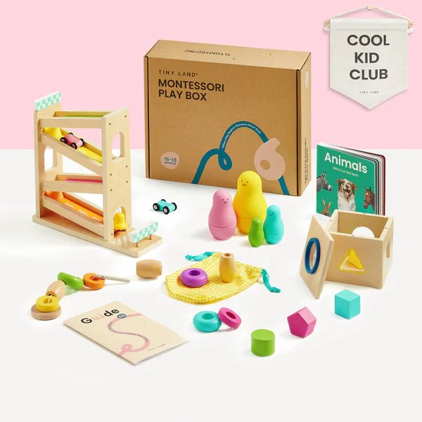 Million Dollar Babies presents: Tiny Land® Montessori Advanced Skills Baby Set（13–24 months） - The Million Dollar Bill Co.