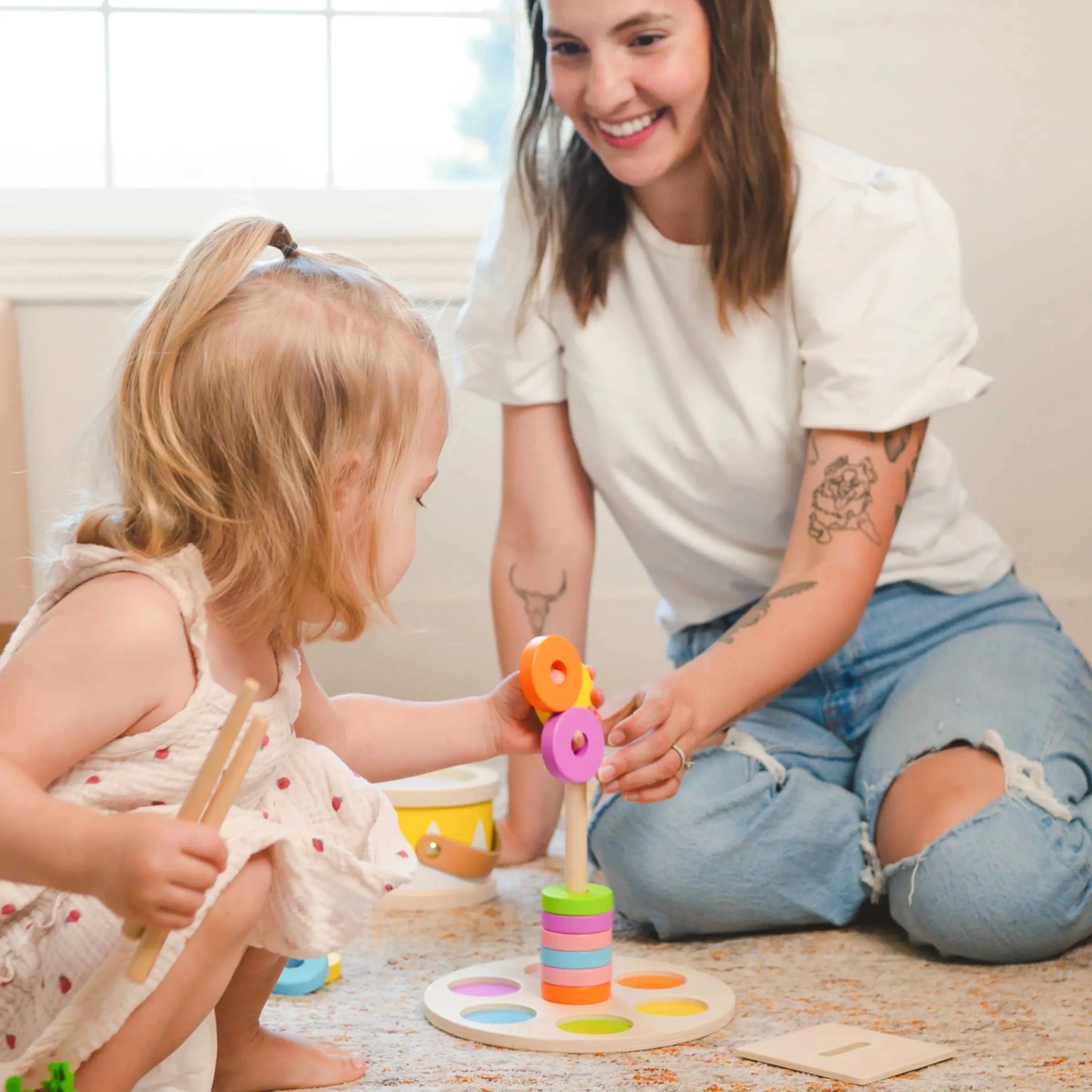 Million Dollar Babies presents: Tiny Land® Montessori Advanced Skills Baby Set（13–24 months） - The Million Dollar Bill Co.