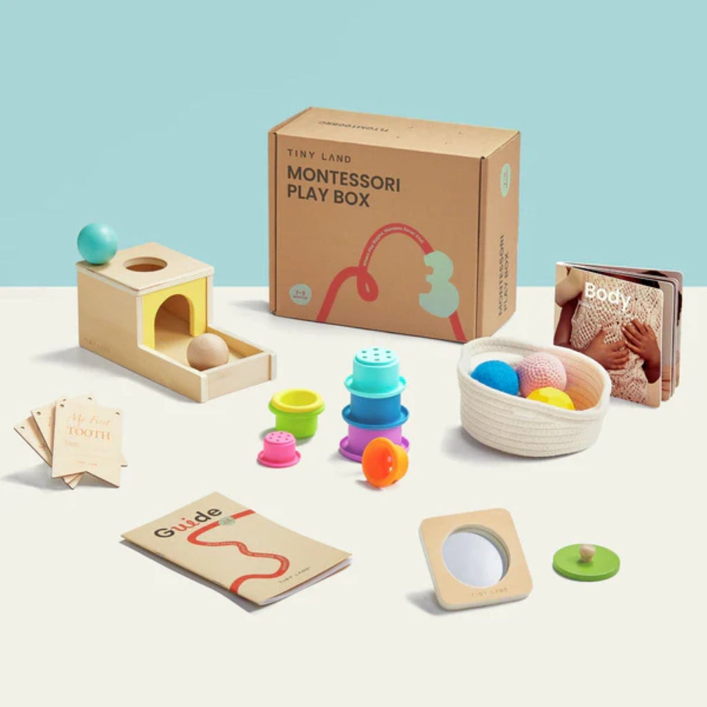 Million Dollar Babies presents: Tiny Land® Montessori Early Skills Baby Set（7–12 months） - The Million Dollar Bill Co.
