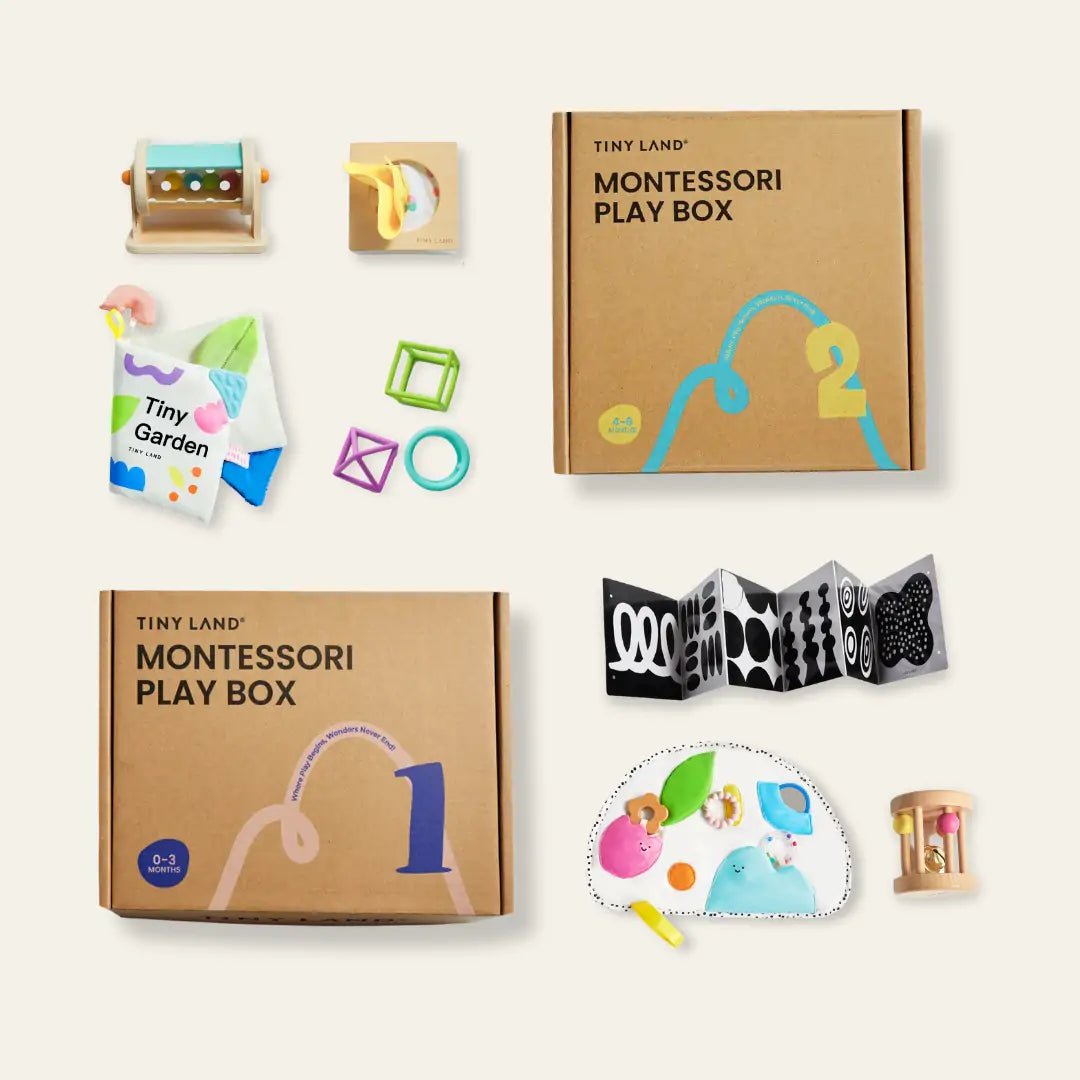 Million Dollar Babies presents: Tiny Land® Montessori Sensory Beginnings Baby Set（0–6 months） - The Million Dollar Bill Co.