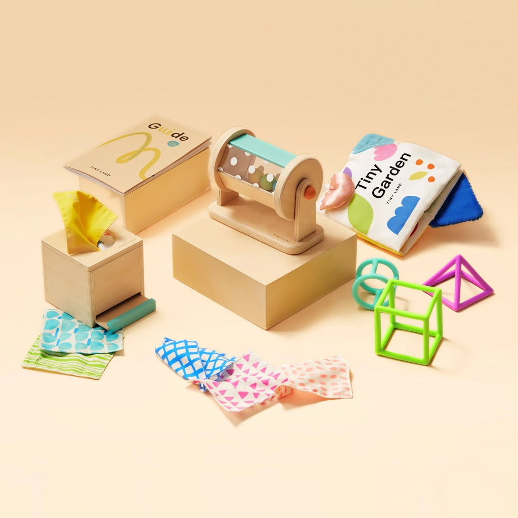 Million Dollar Babies presents: Tiny Land® Montessori Sensory Beginnings Baby Set（0–6 months） - The Million Dollar Bill Co.