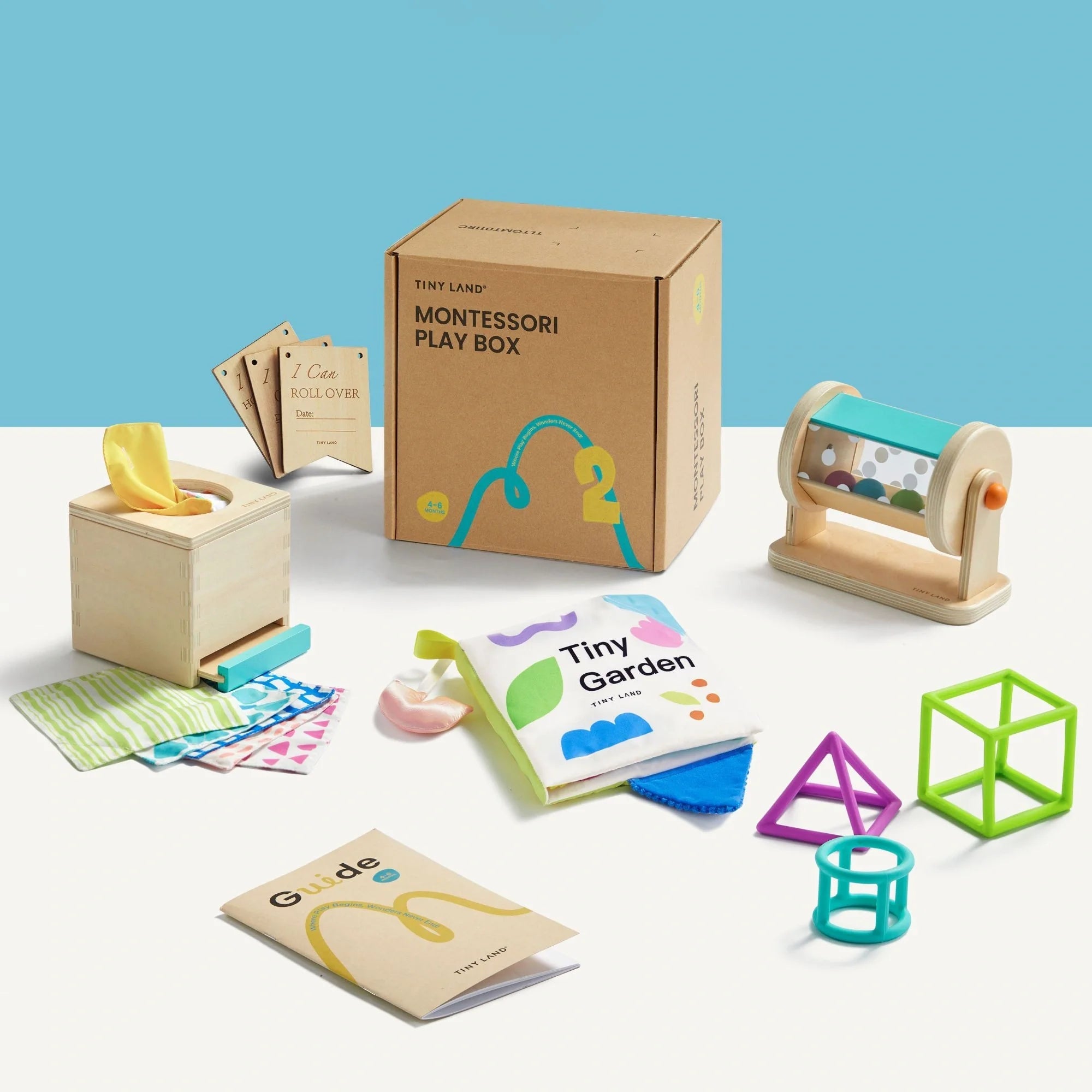 Million Dollar Babies presents: Tiny Land® Montessori Sensory Beginnings Baby Set（0–6 months） - The Million Dollar Bill Co.