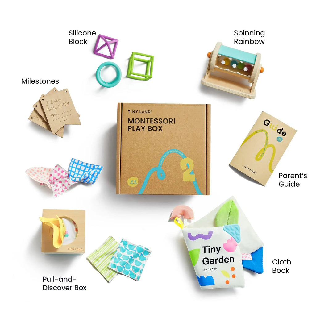 Million Dollar Babies presents: Tiny Land® Montessori Sensory Beginnings Baby Set（0–6 months） - The Million Dollar Bill Co.