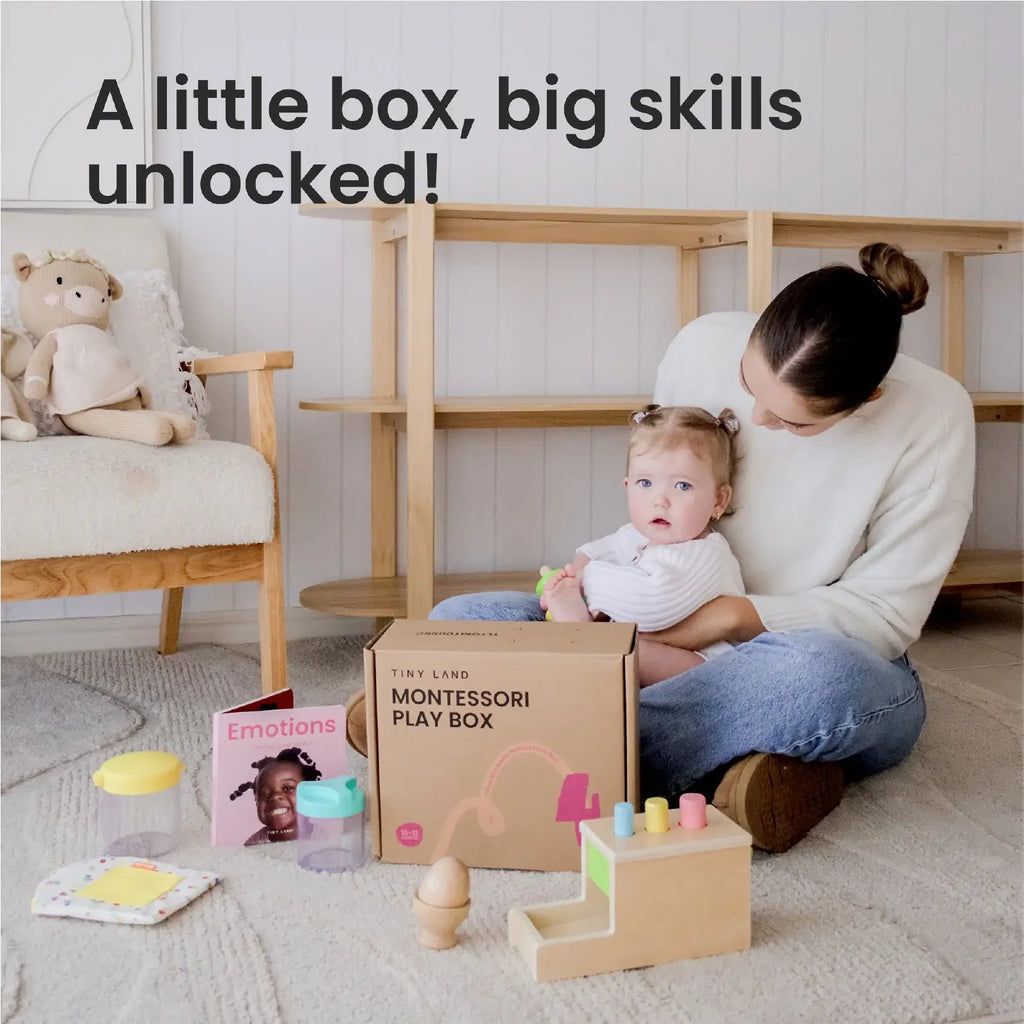 Million Dollar Babies presents: Tiny Land® Montessori Toys for Infants (10–12 Months) - The Million Dollar Bill Co.