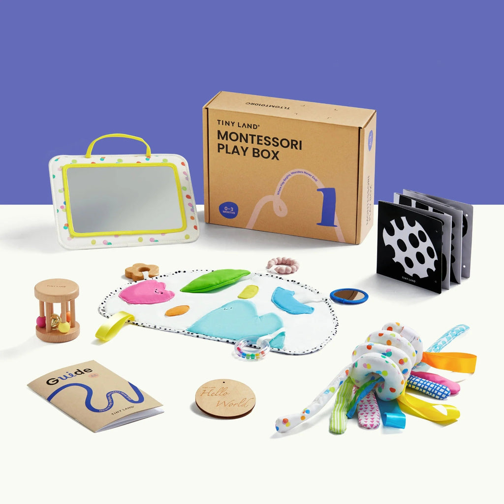 Million Dollar Babies presents: Tiny Land® Montessori Toys for Newborns (0–3 Months) - The Million Dollar Bill Co.